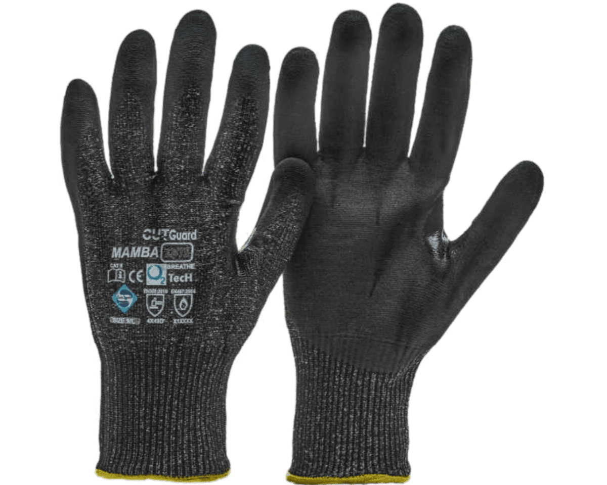 GLOVE MAMBA CUT5 BLACK XL - G. Fox