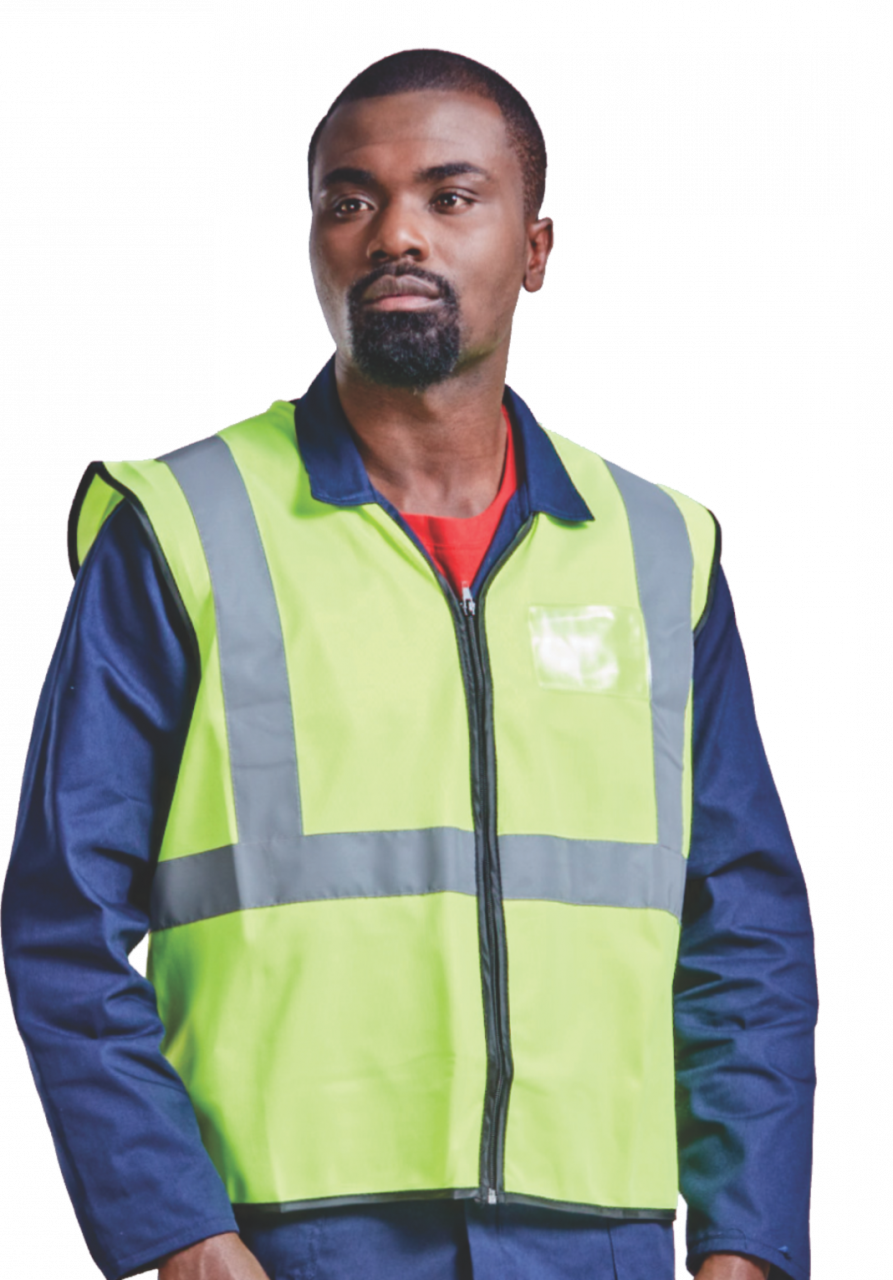 EN4 REFL WAISTCOAT SOLID 2XL - G. Fox