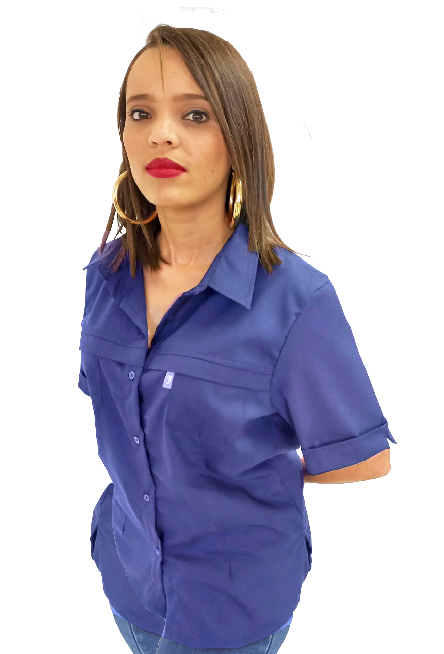 LADIES S/S NAVY PIT SHIRT 40 - G. Fox