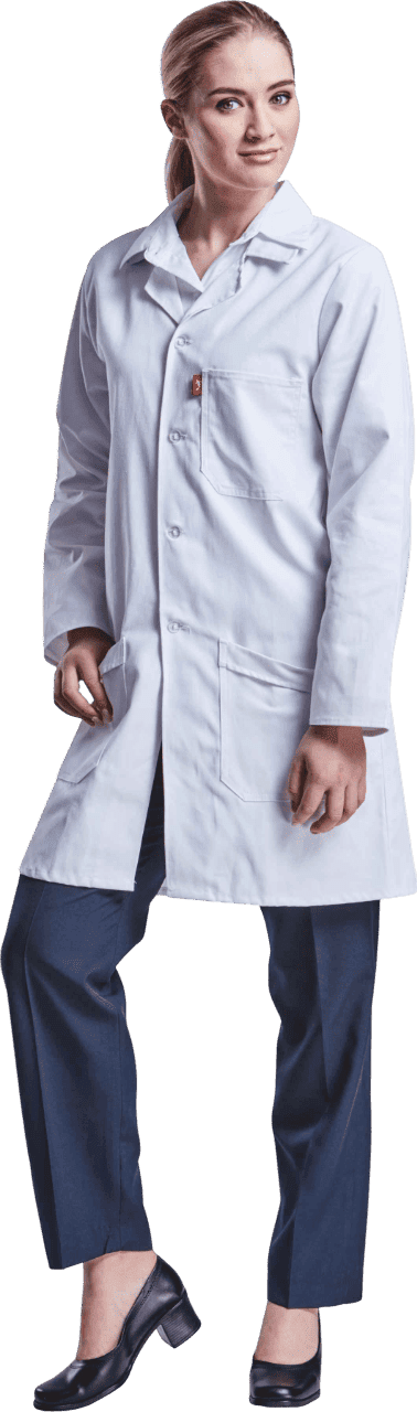D/COAT J54 WHITE 50 - G. Fox
