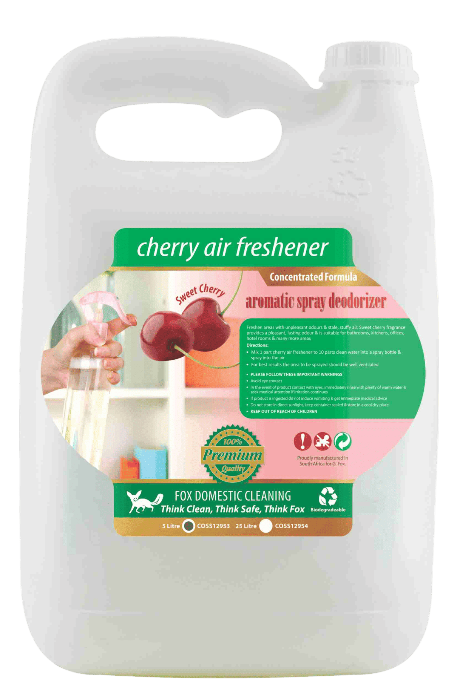 AIRFRESHNER CHERRY FOX 5lt - G. Fox