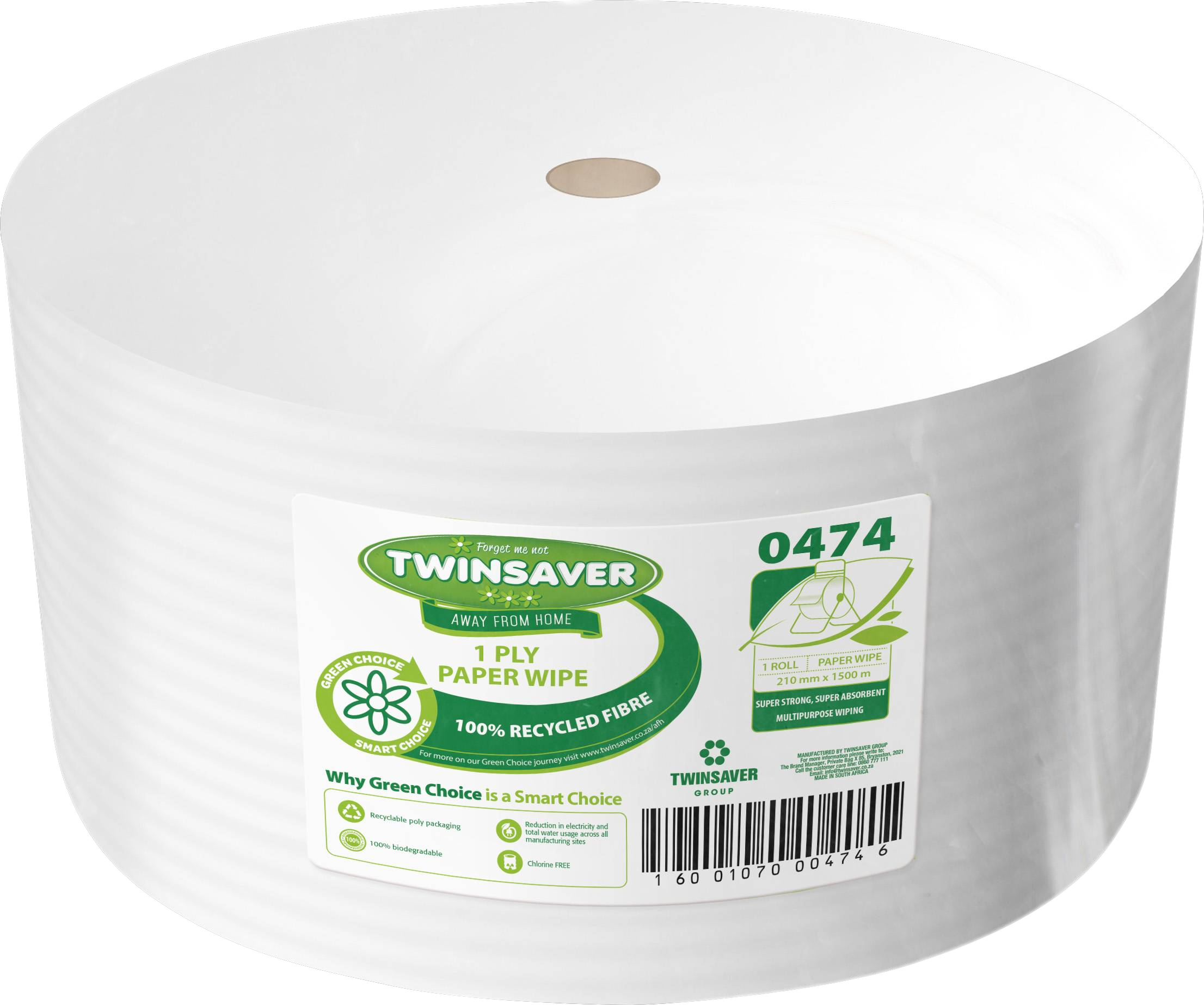 WIPES STD PAPER 210 x 1500m - G. Fox