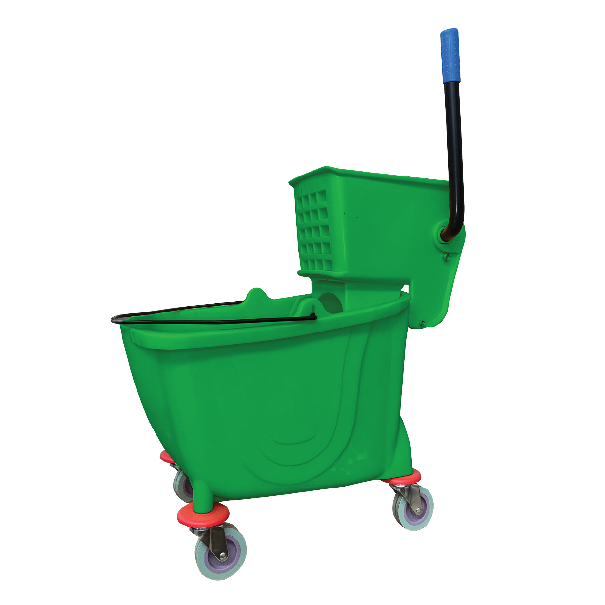 Alclean Plastic Bucket & Wringer - Blue - G. Fox