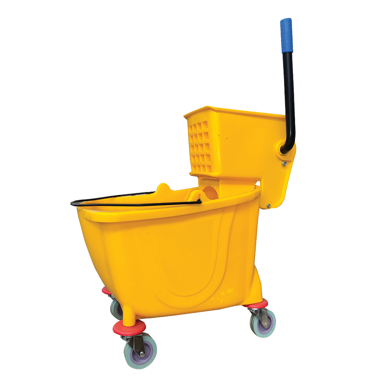Alclean Plastic Bucket & Wringer - Blue - G. Fox